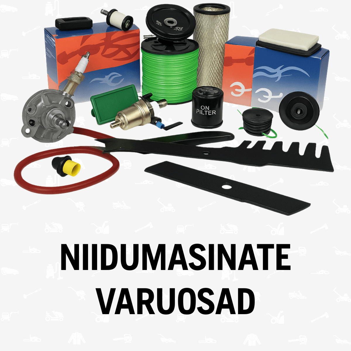 Niidumasinate varuosad